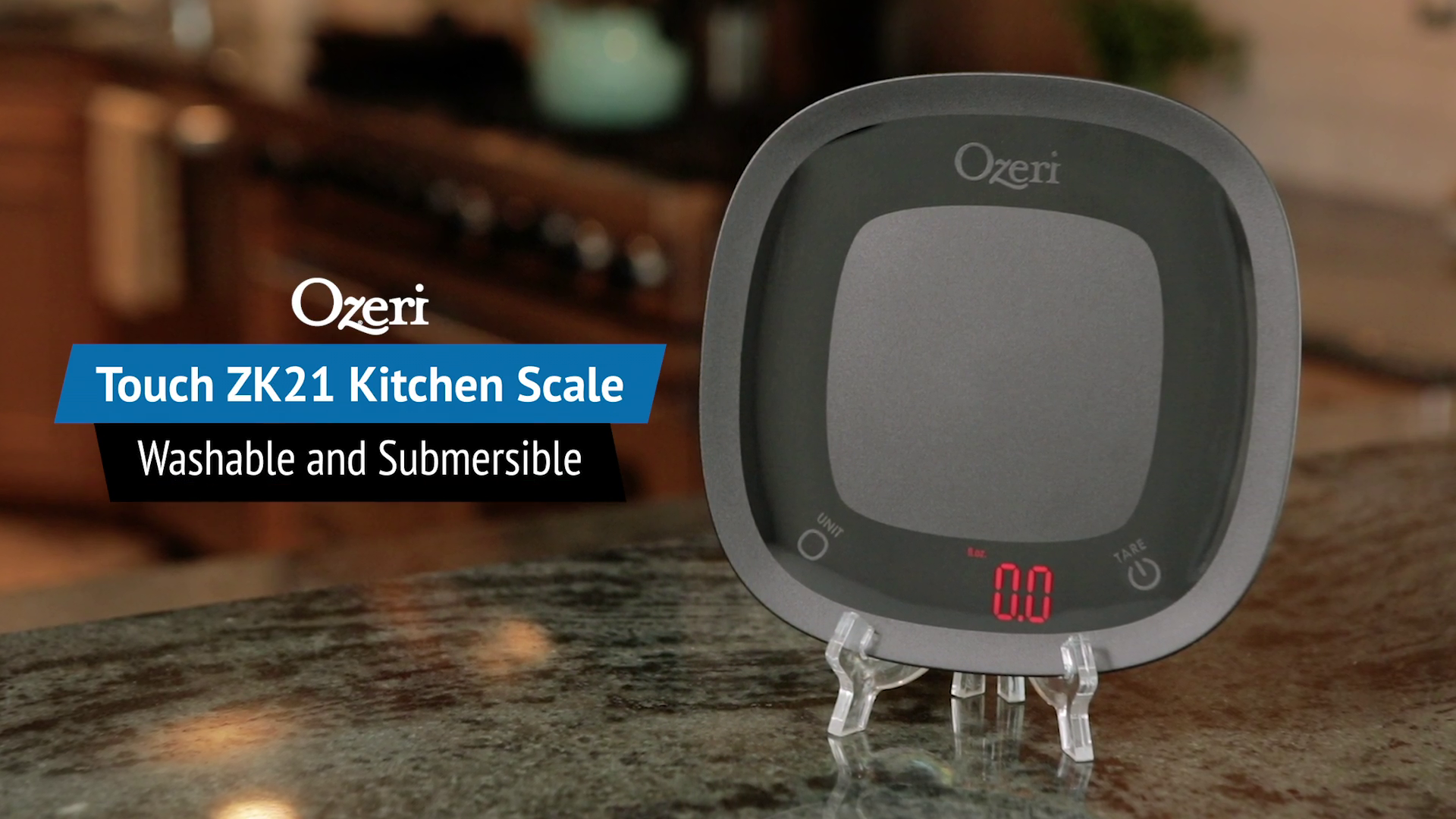 Amazon.com: Ozeri Touch Waterproof Digital Kitchen Scale, Washable
