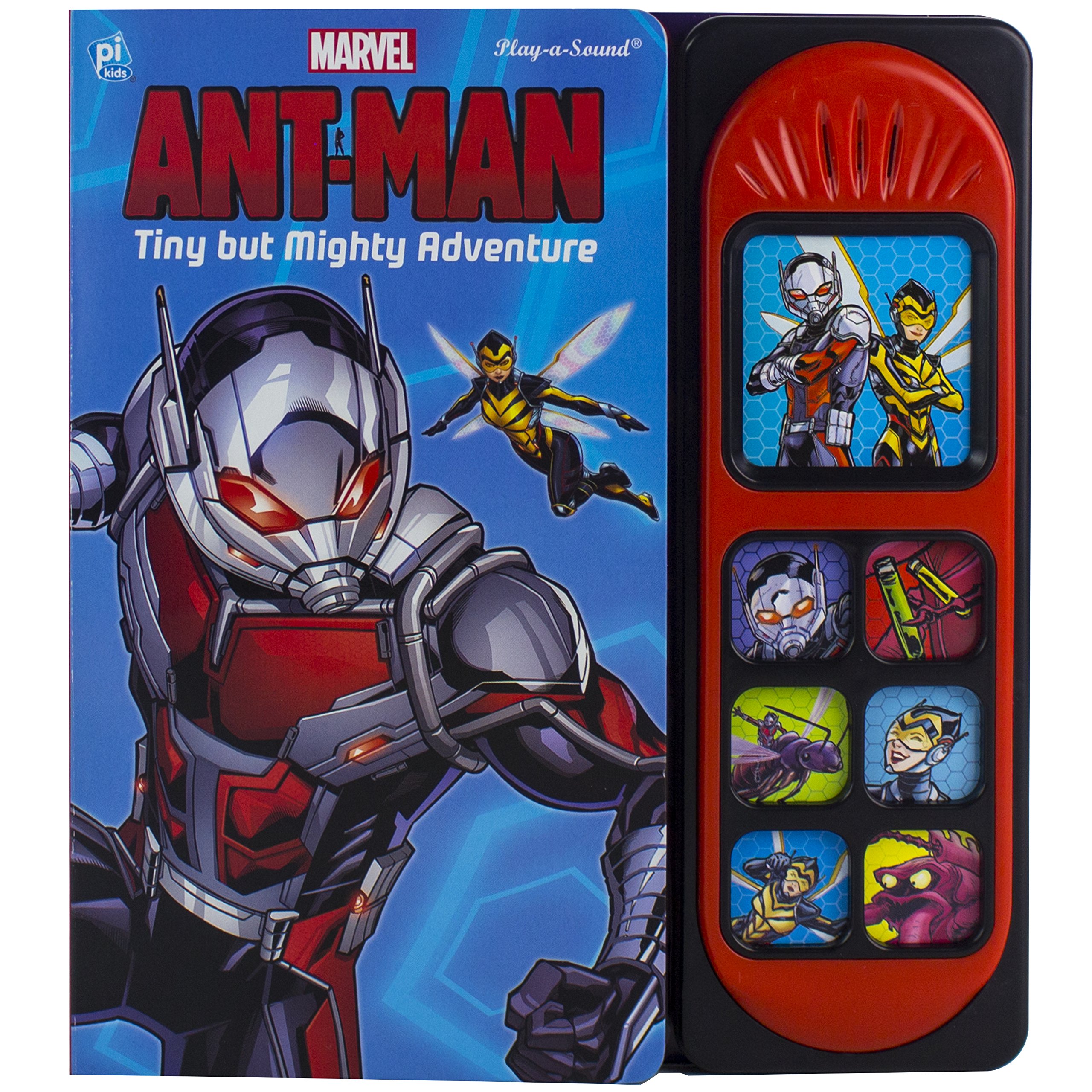 Marvel Ant-Man and the Wasp - Tiny but Mighty Sound Book Adventure - PI Kids (Play-A-Sound) Board book – Sound Book, May 29, 2018
