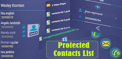 Protected contacts list Pro