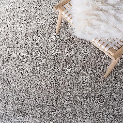 Vista 133 de SAFAVIEH Venus Shag Collection - Alfombra decorativa, 2 pies 7 pulgadas x 5 pies, color marfil, diseño sólido, no desprende pelusa y de fácil