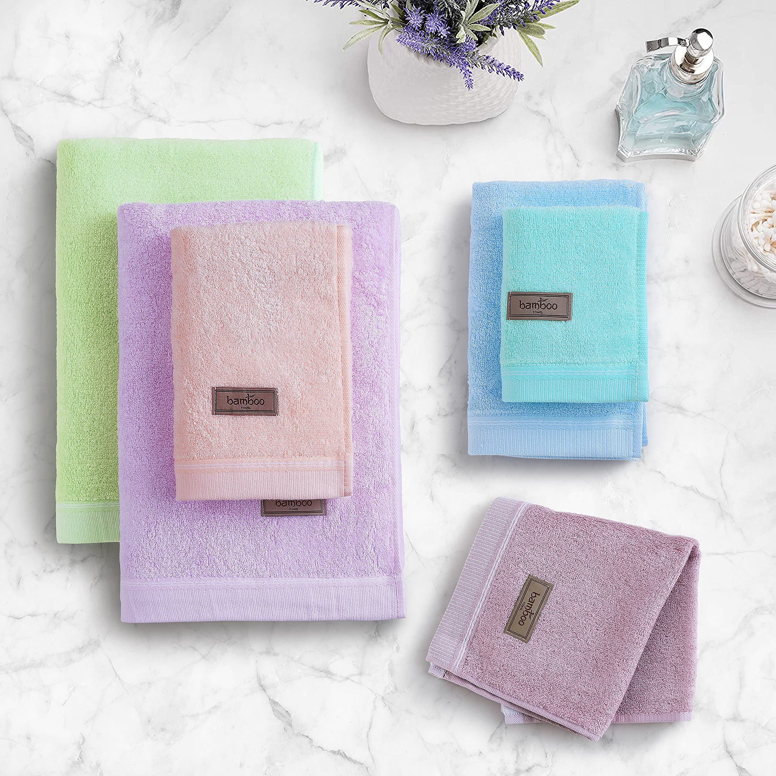 Spread Spain Bamboo Bath Towels - Soft & Absorbent -30