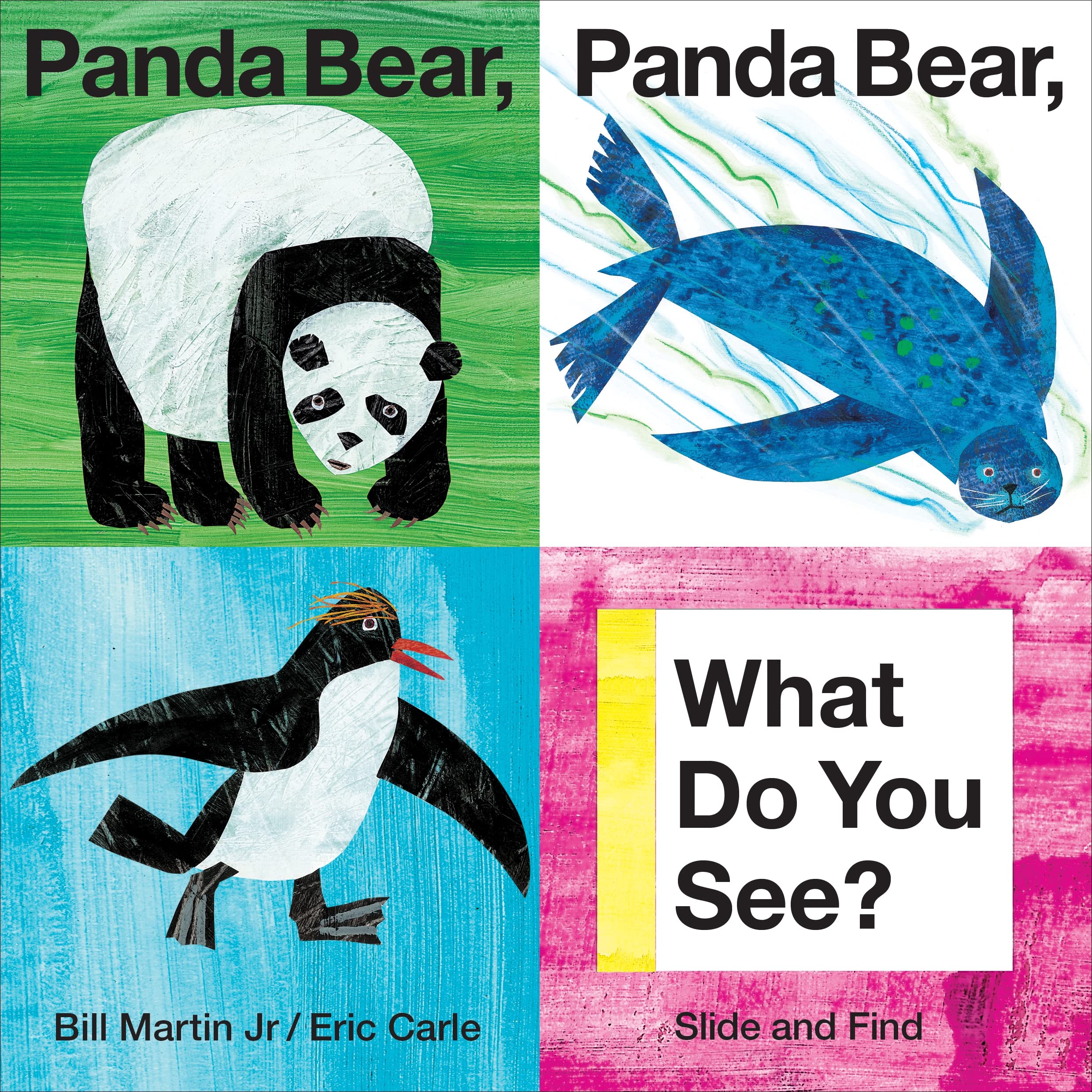 Panda Bear, Panda Bear, What Do You See?: Slide and Find (Brown Bear and Friends) Board book – Illustrated, 8 January 2013