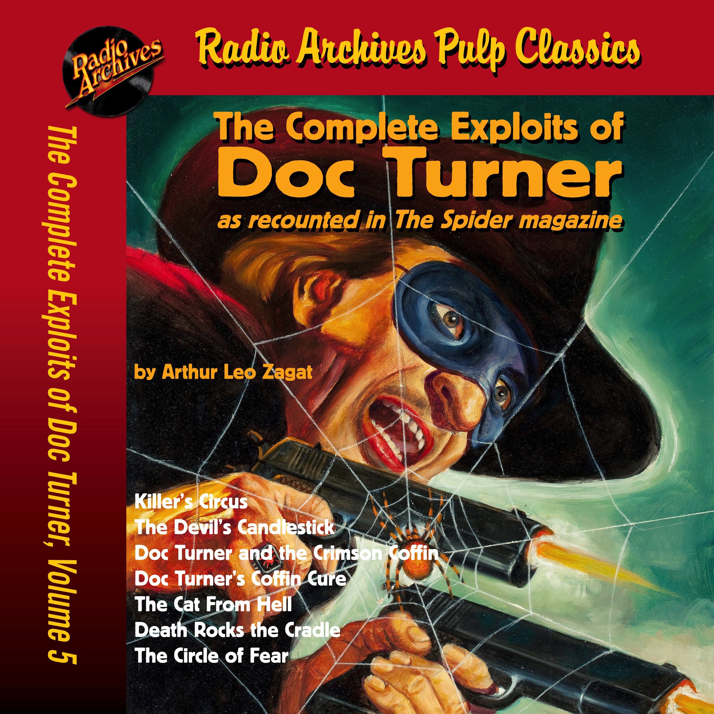 Cover art for The Complete Exploits of Doc Turner, Volume 5