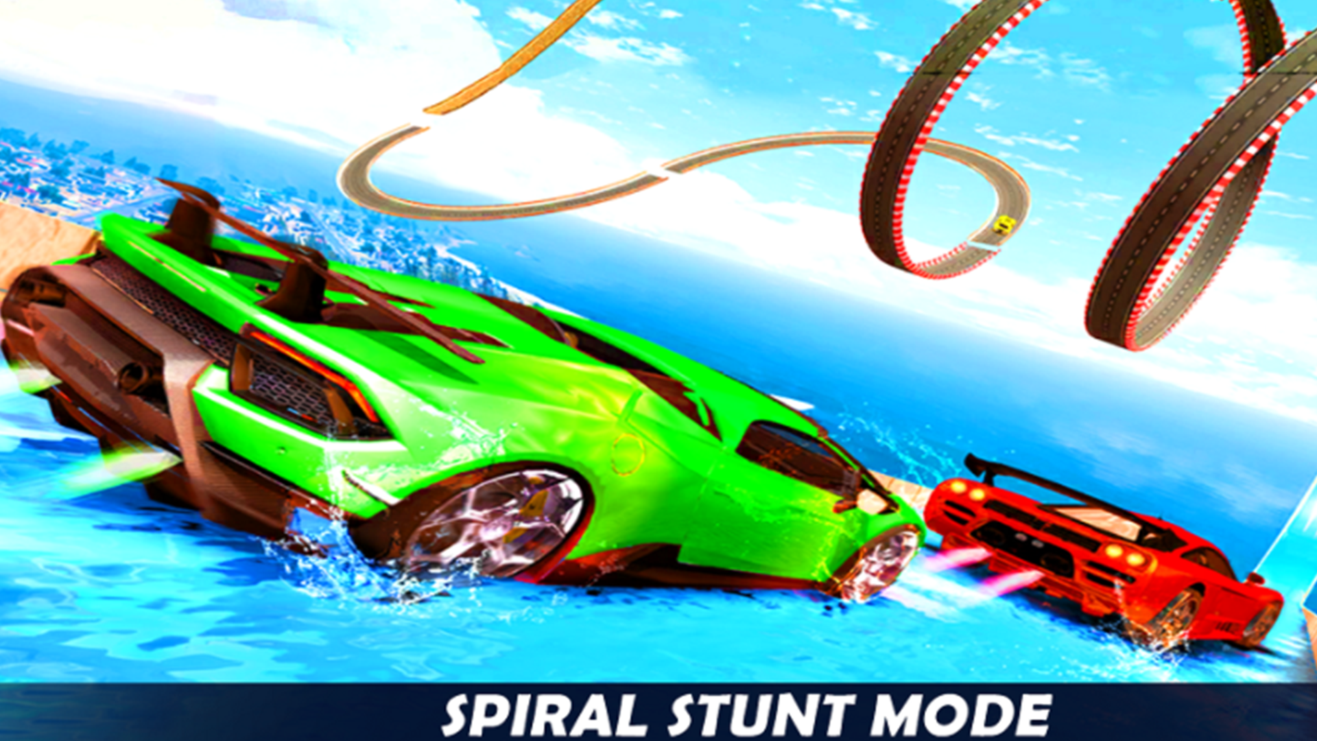 Open World Racing Car Driving Games 3D – Mega Ramp Stunts Impossible ...