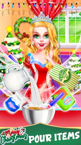 Christmas Cakes Desserts Bakery - Chef Cooking Girls Games