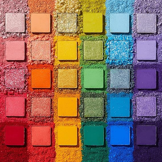 ColourPop Fade Into Hue Eyeshadow Palette - Multi-Color Eye Makeup Palette with Matte, Metallic & Glitter Finishes - High-Pigment Eye Makeup with a Long-Wearing Formula (0.8 oz)