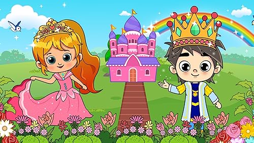 Castelo das Princesas: Meus Jogos de Casa dos Sonhos em Tizi Town para Meninas e Meninos