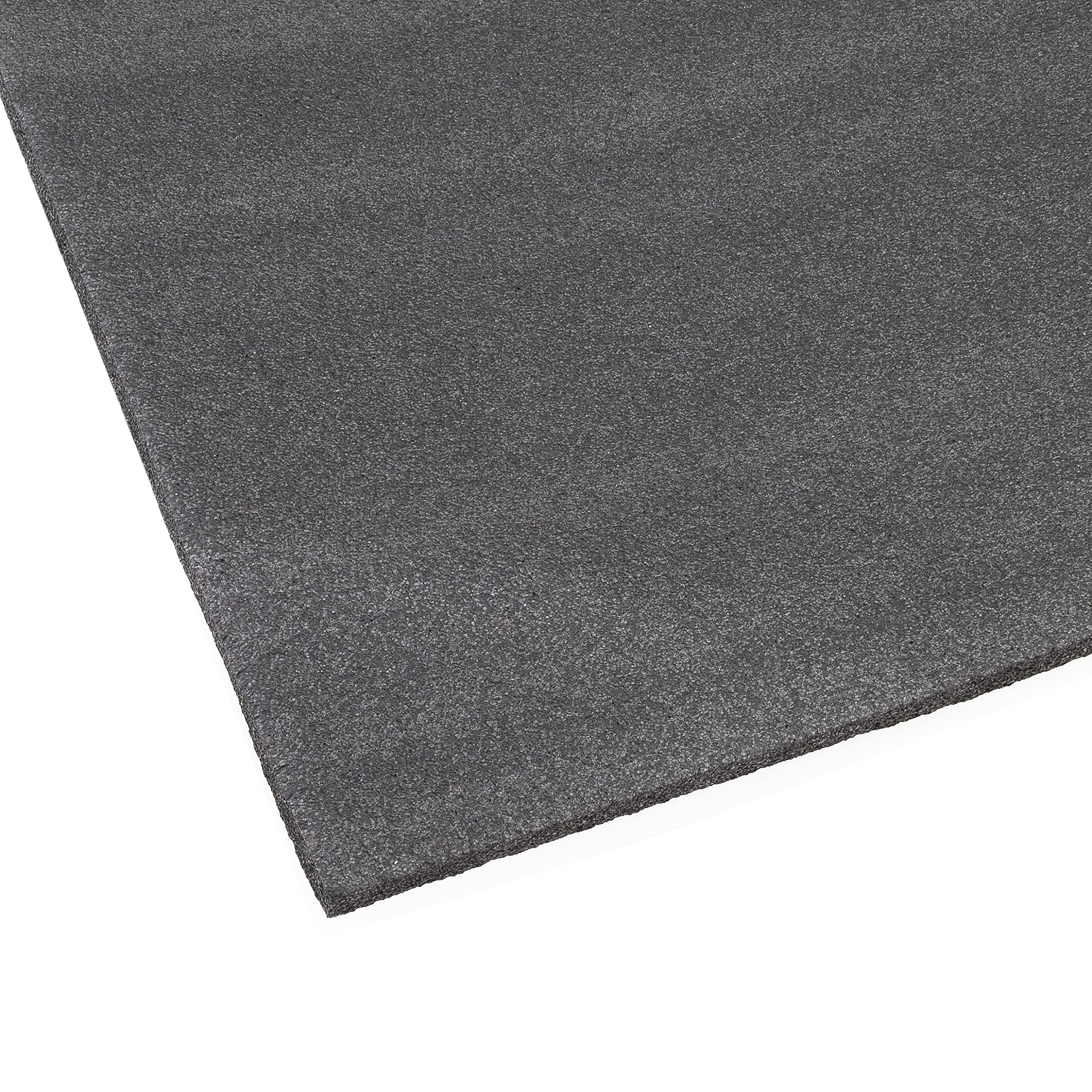 HASKYY 1QM Premium Tappetino isolante acustico autoadesivo per auto, roulotte, 5 pezzi, rotolo di schiuma 50 x 200 x 1 cm, ignifugo, impermeabile