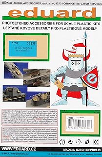 Eduard Photoetch 1:32 B-17g Engines Hk Models Kit