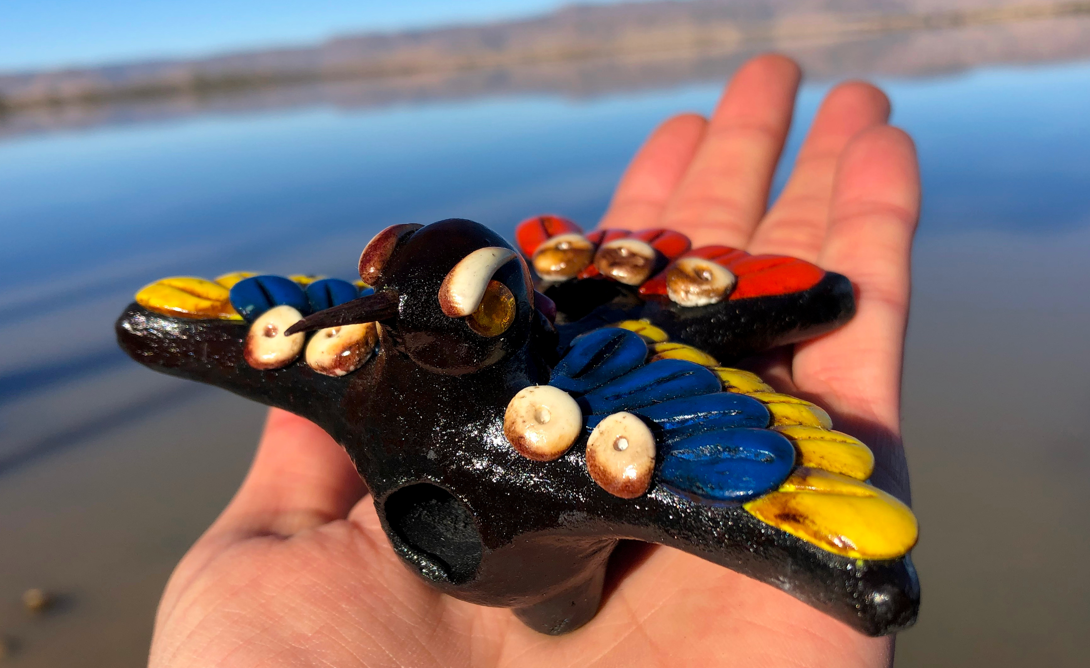 Amazon.com: Hummingbird Aztec Whistle - Silbato Azteca Colibri