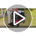 Double Decker Wagon 600lb Capacity & 400L Collapsible Sports Wagon with Big Wheels 54" Extended Utility Folding Cart for Camping Fishing & Outdoor Use