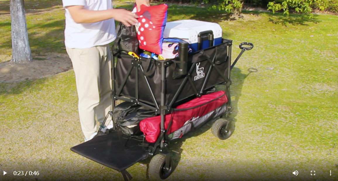 Amazon.com: UNITON Double Decker Wagon 600lb Capacity & 400L