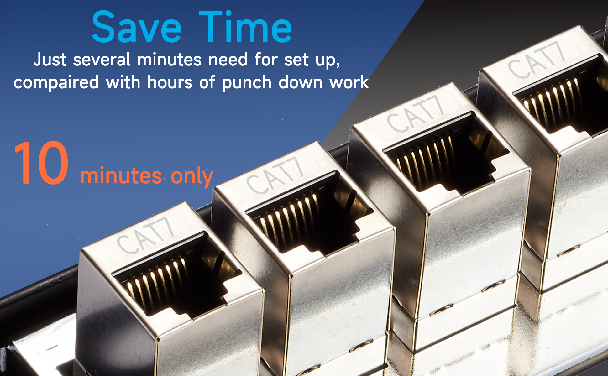 連絡用 Lysymixs 24 Port RJ45 Patch Panel Cat6 STP Feed Through