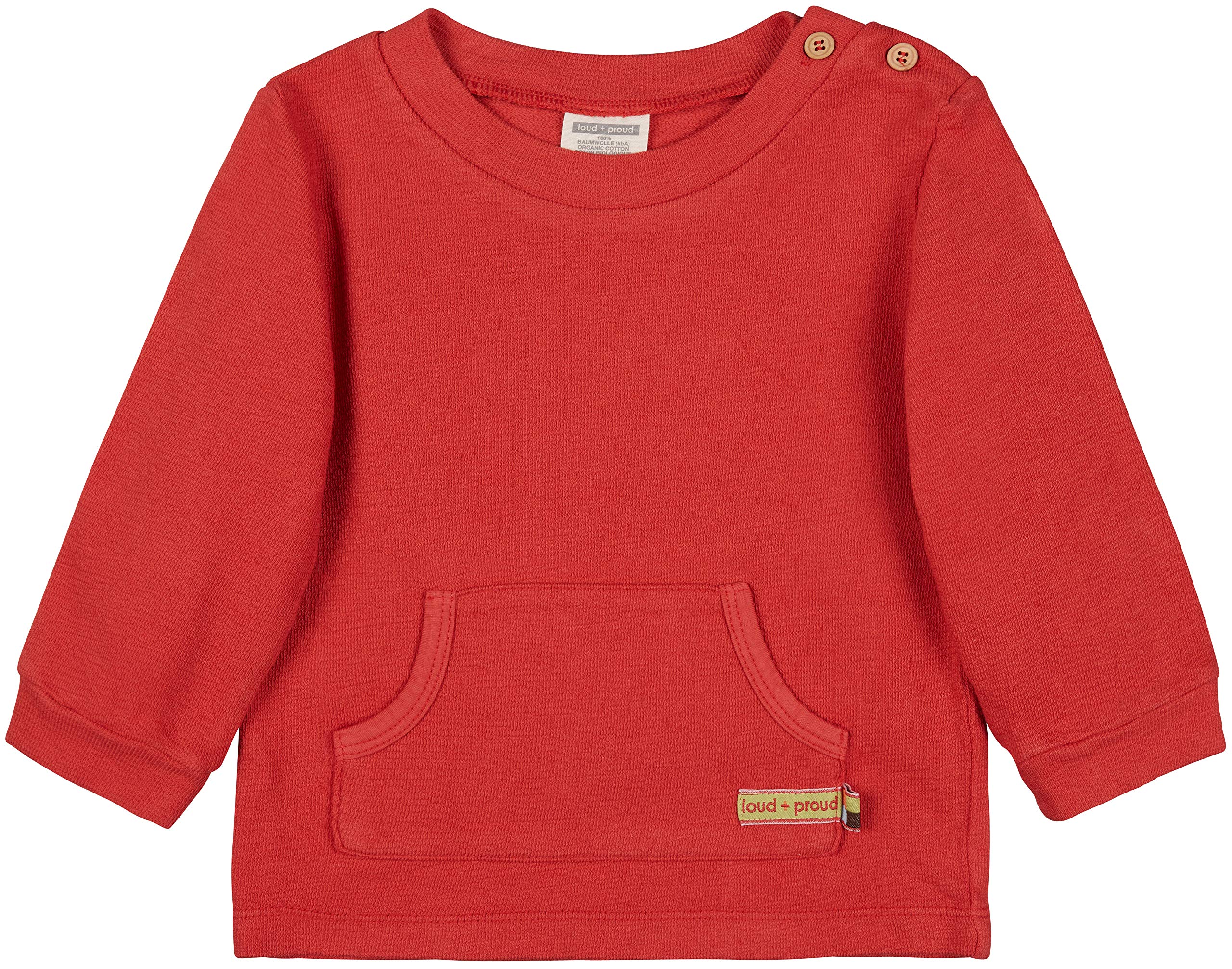 Baby Sweat Strukturmuster, GOTS Zertifiziert Sweatshirt
