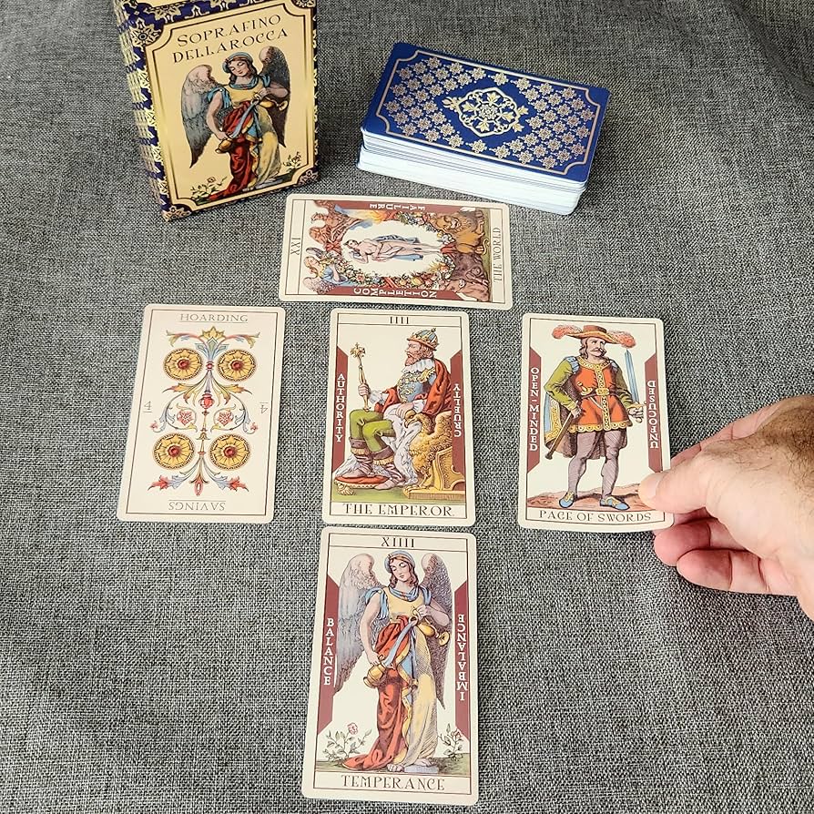 Amazon.co.jp: ソプラフィーノ・デラロッカ タロットカードデッキ