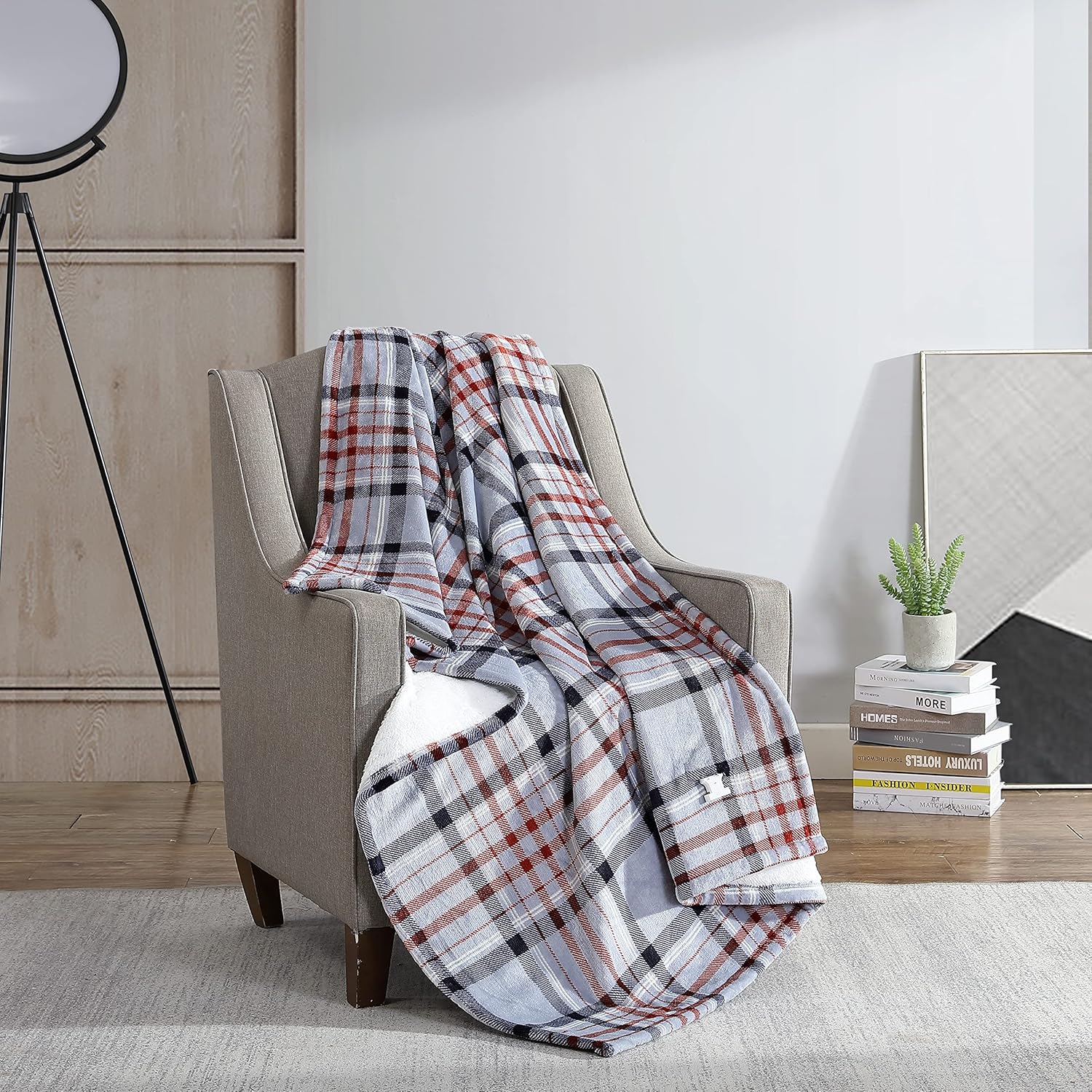 Eddie Bauer Heated Throw Blanket, Warming Bedding with