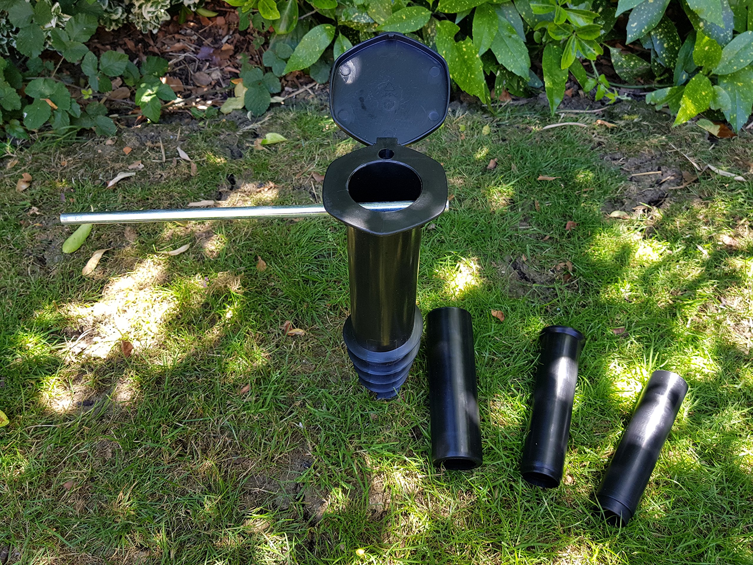 Buy solo pro master your game ROTARY WASHING LINE AIRER PARASOL GROUND SPIKE HEAVY DUTY SCREW IN