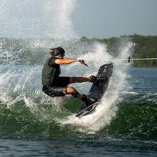 Miniatura 5 de Hyperlite Cryptic Wakeboard + Remix Bindings Wakeboard Paquete - Perfecto para ciclistas intermedios a avanzados