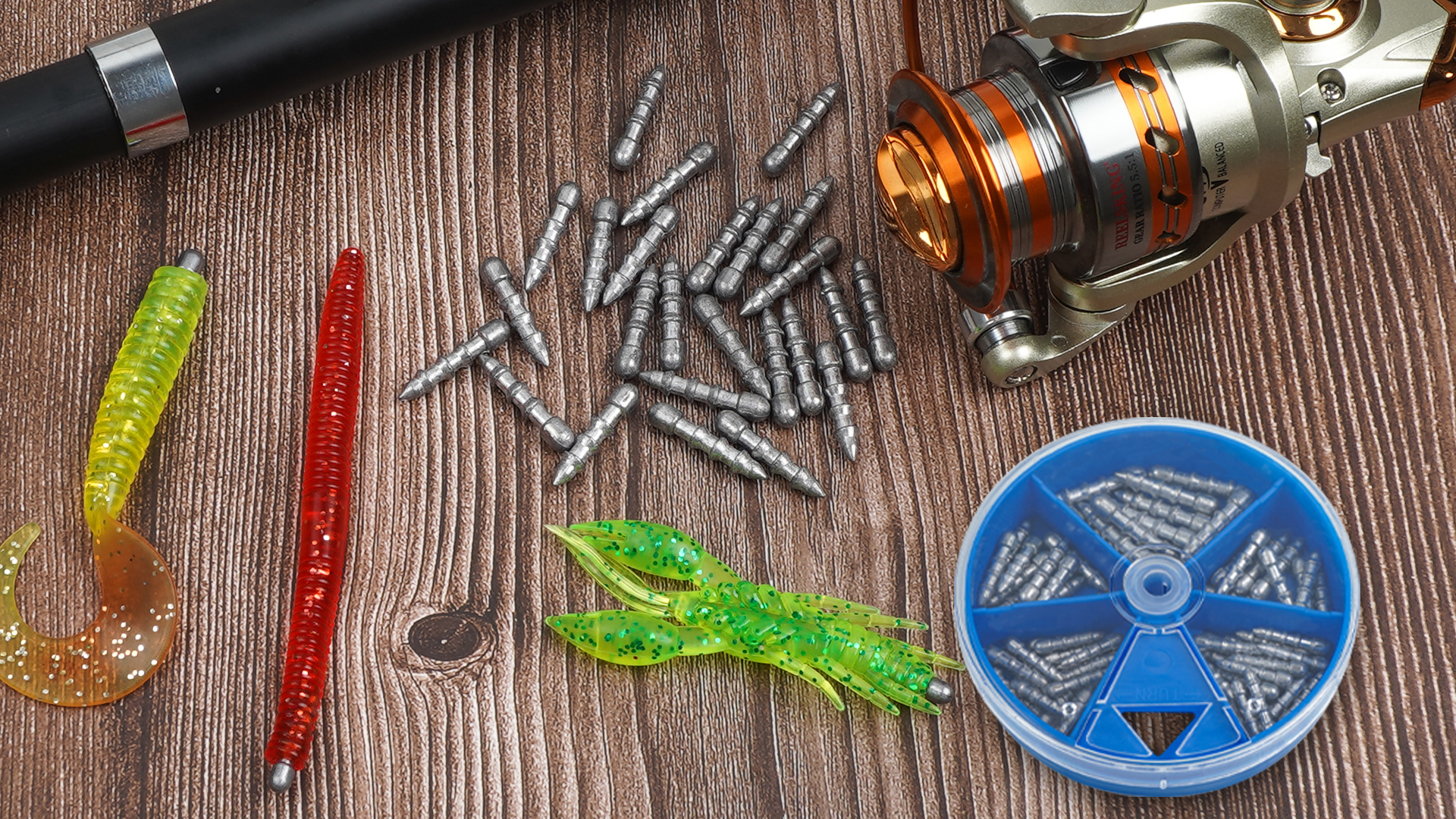 Worm Best Gear Ratio For Texas Rig 175pcs Carolina Rig Texas Rig