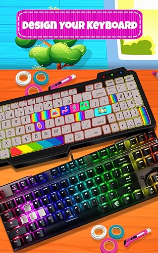 Arte DIY de teclado