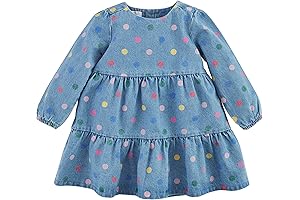 Comfy and Cozy Long Sleeve Toddler Dress