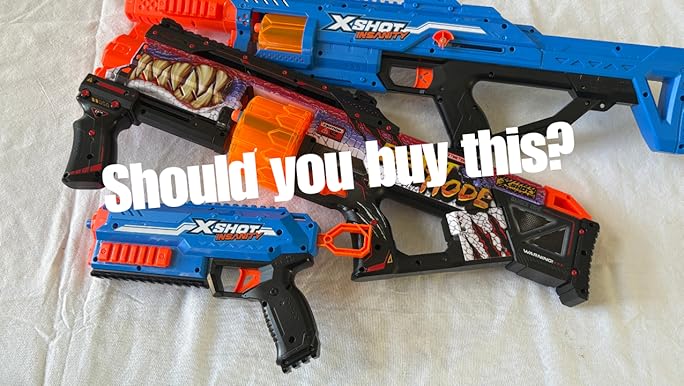 Amazon.com: X-SHOT Insanity-Manic, (ZUR36603) : Toys & Games