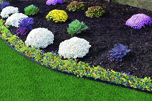 Miniatura 4 de EasyFlex Borde festoneado sin excavación con picos de anclaje adicionales, kit de 20 pies, negro (3210E-20CXX)