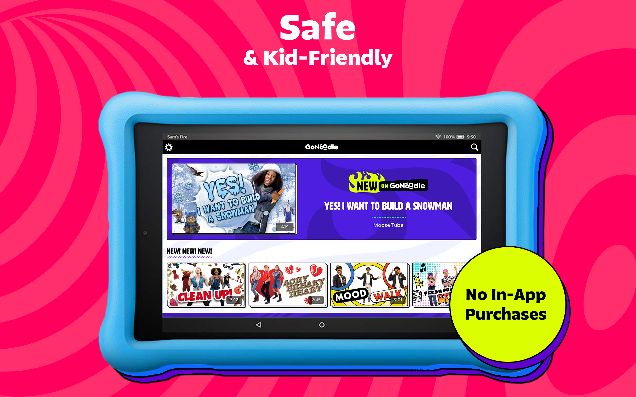 GoNoodle Kids Videos App on the Amazon Appstore