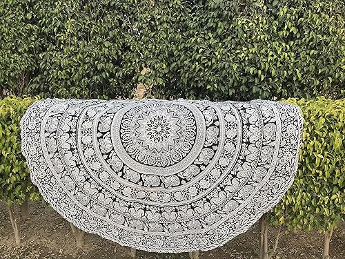 Miniatura 7 de raajsee - Tapiz de mandala para colgar en la pared