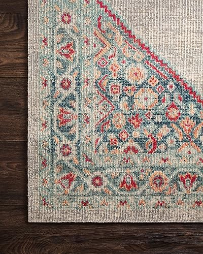 Miniatura 4 de Loloi II Nour Collection NU-04 - Alfombra de área de transición de 6 pies y 5 pulgadas x 8 pies y 8 pulgadas