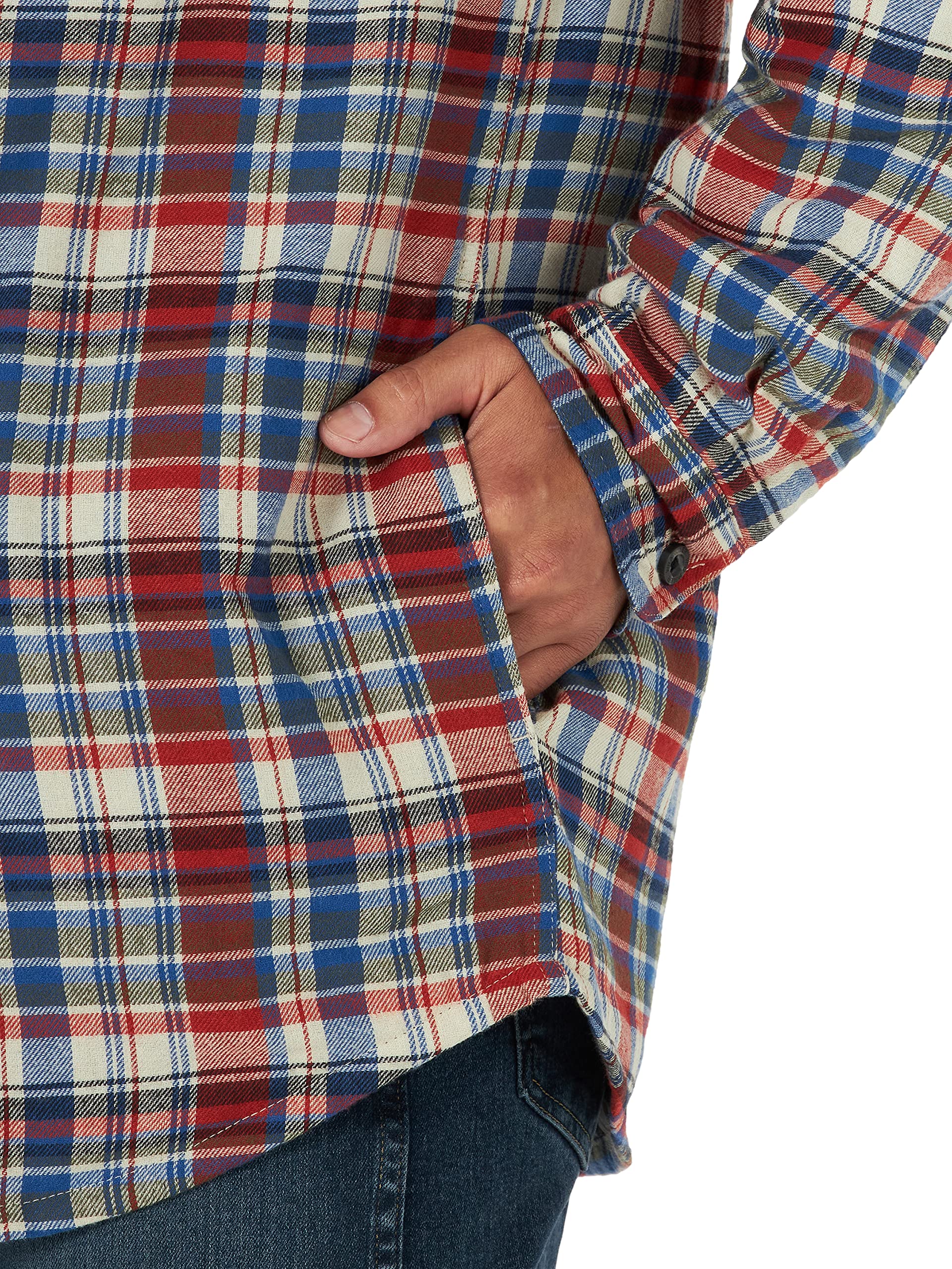 Snapklik.com : Wrangler Authentics Mens Long Sleeve Quilted Lined ...