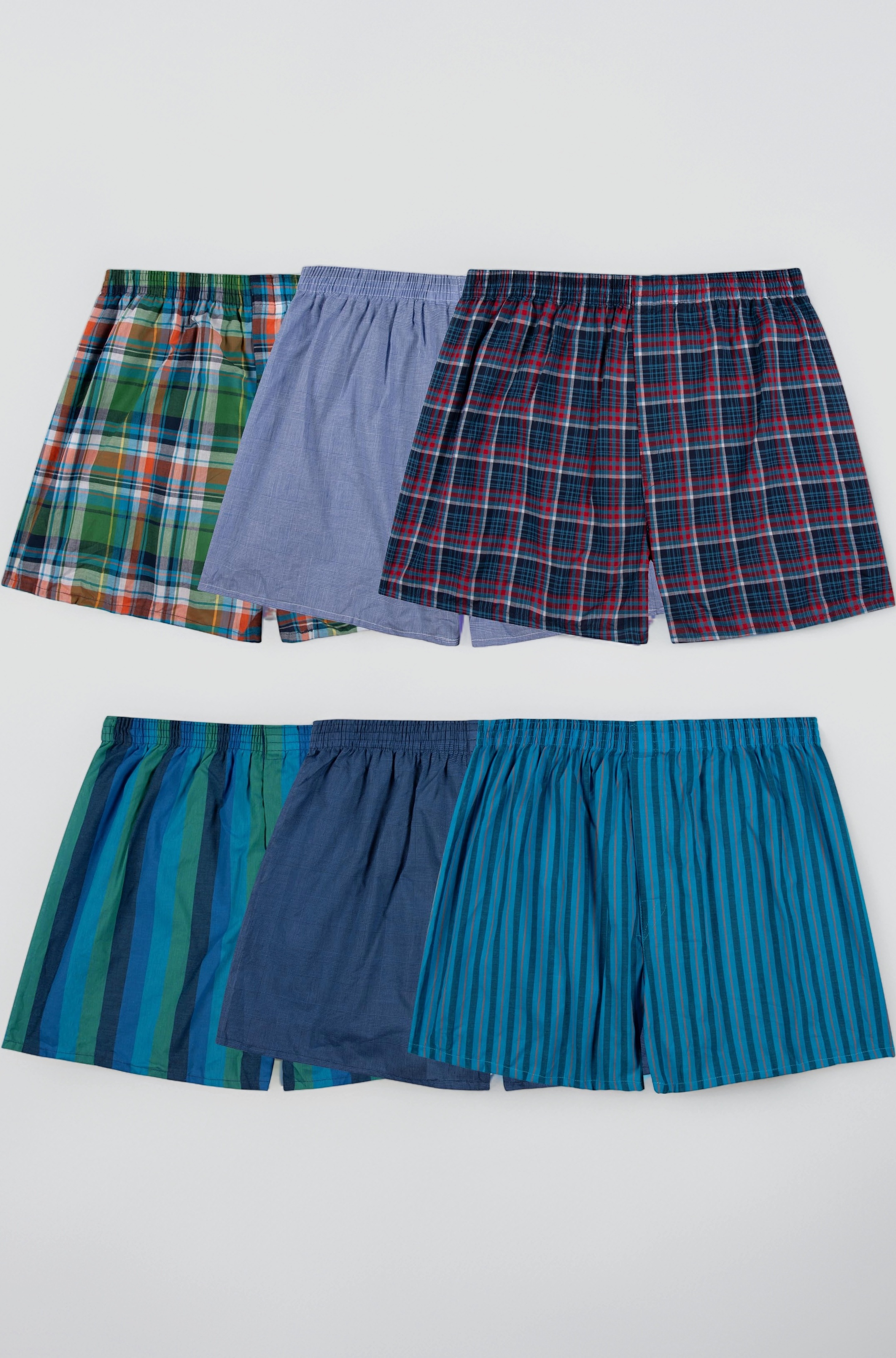 Fruit of the Loom Men's Big Exposed Waistband Woven Boxers(Pack of 5)