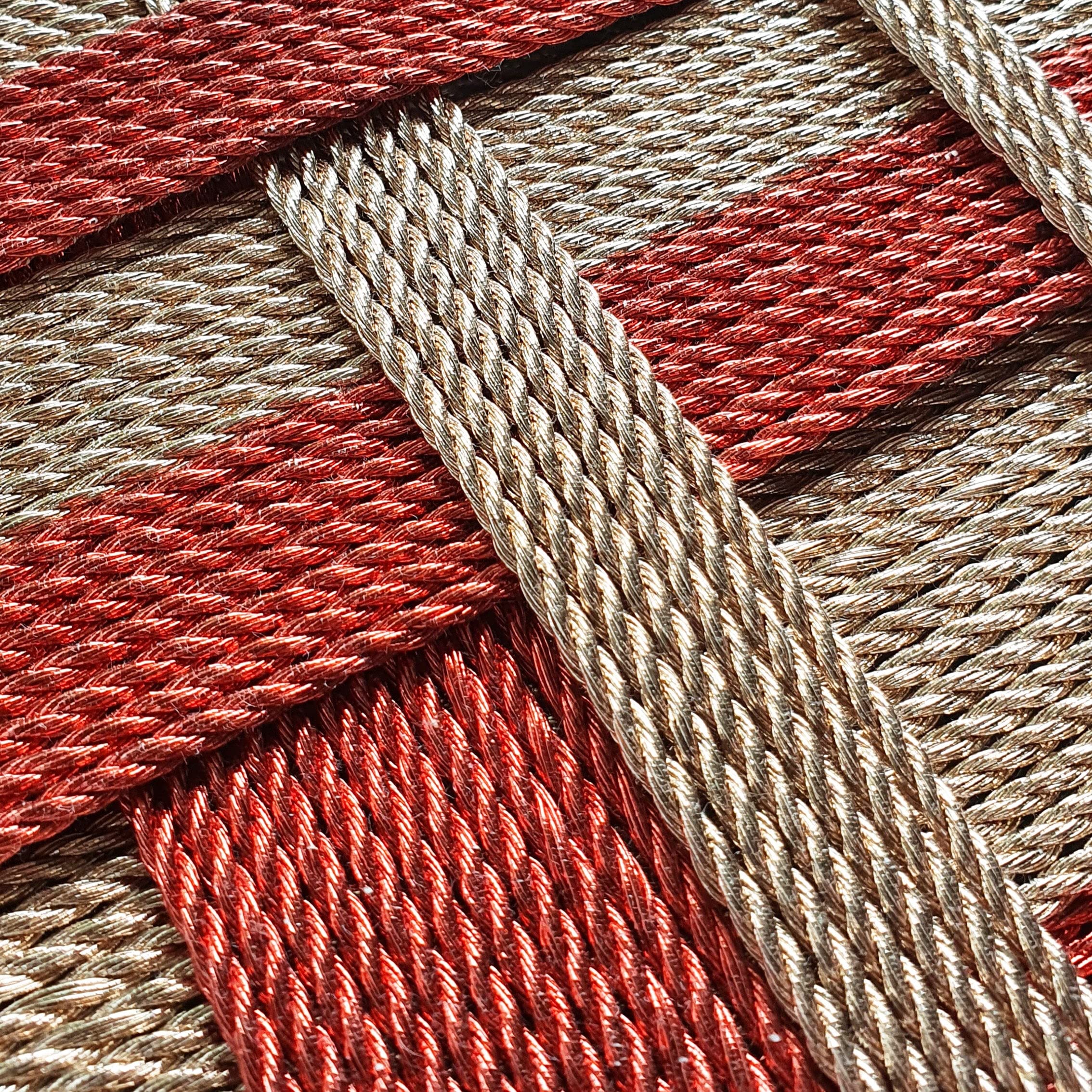 Amazon.com: Bobbiny 3mm 3Ply Metallic Macrame Rope (Gold) 55yds