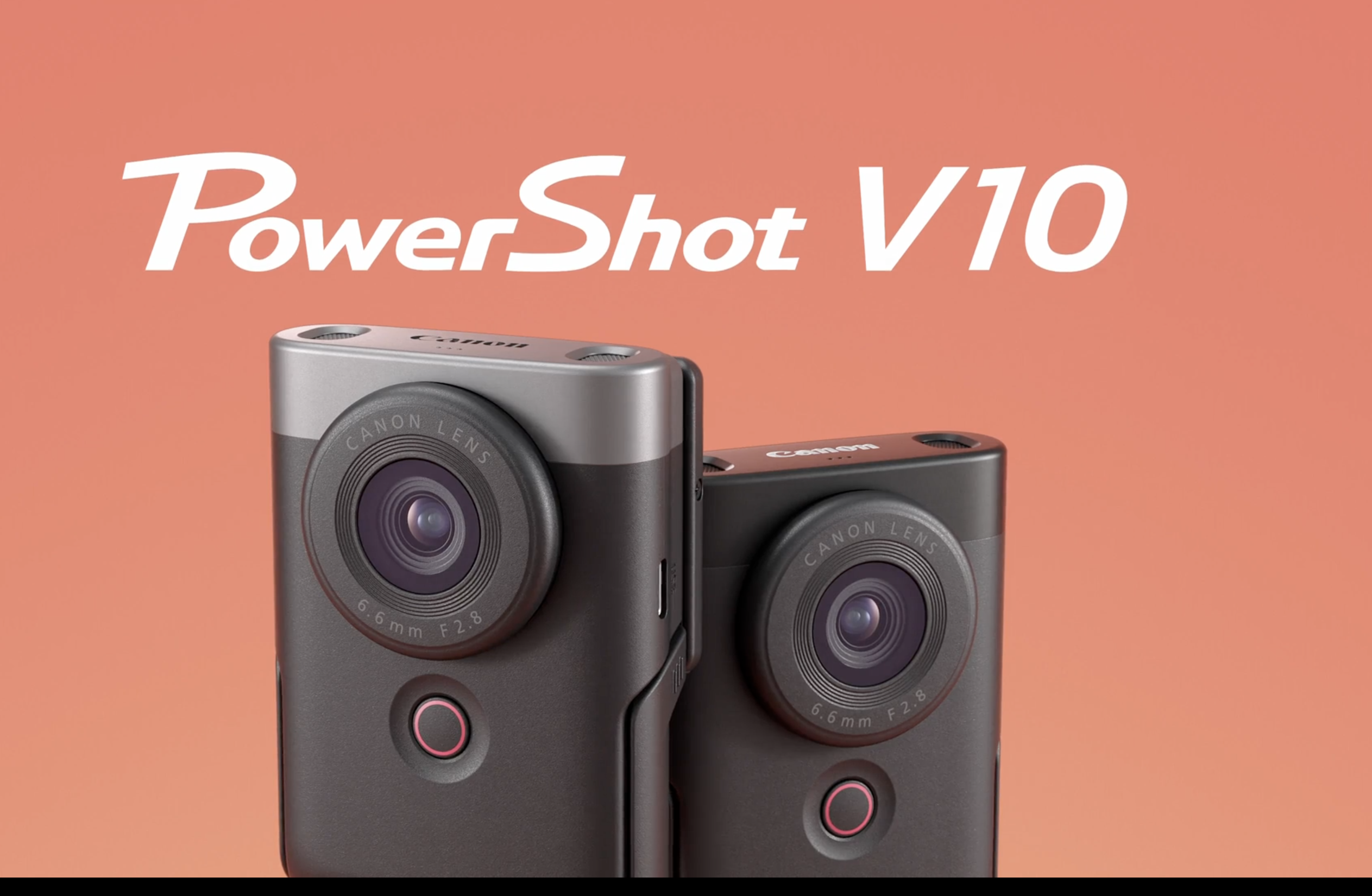 【動作確認済】Canon PowerShot V10 / VLOGCAM Canon PowerShot V10 Compact Vlogging Camera