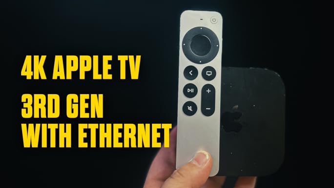 Amazon.com: Apple TV 4K Wi-Fi (3rd Generation) with Siri