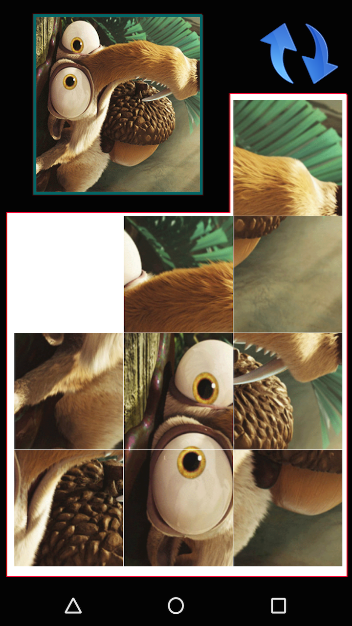 Slide Puzzle App on the Amazon Appstore