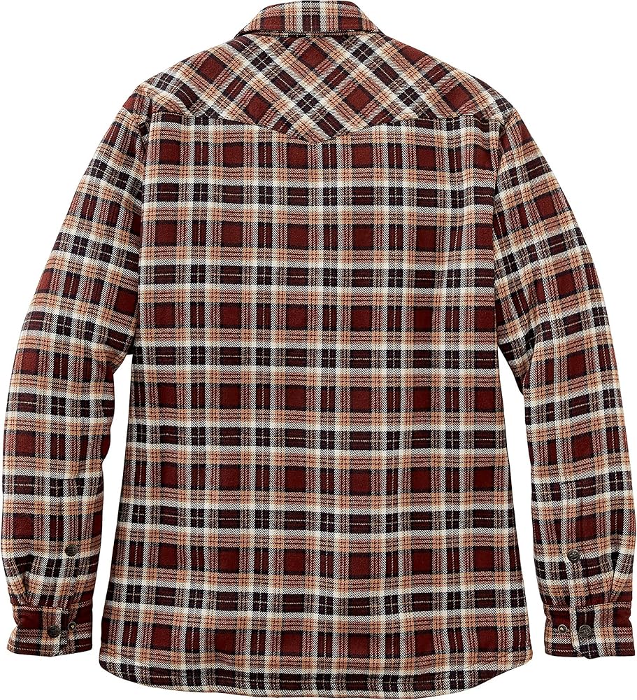 Legendary Whitetails Mens Sherpa Lined Shirt Jacket Flannel
