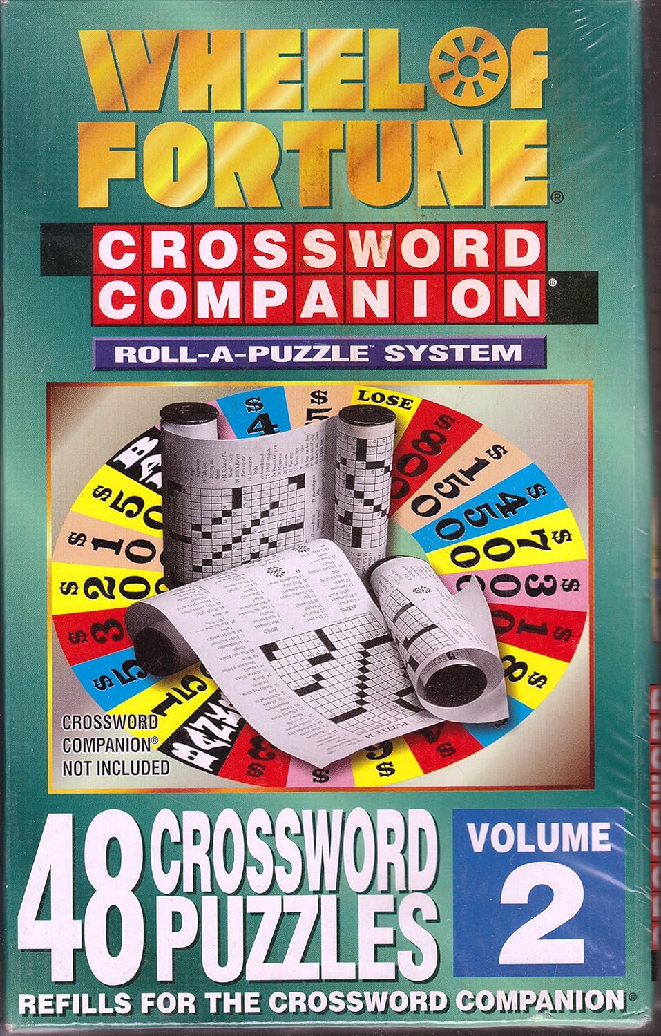Amazon com: Wheel of Fortune Crossword Companion Roll a Puzzle System Amazon com: Wheel of Fortune Crossword Companion Roll a Puzzle System