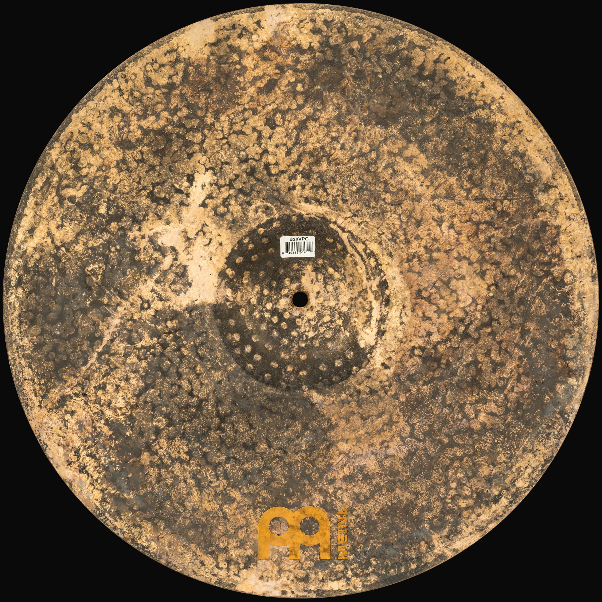 Meinl Cymbals Byzance Vintage Cymbale Pure Crash 20 pouces (Vidéo) pour Batterie (50,80cm) Bronze B20, Finition Vintage (B20VPC)