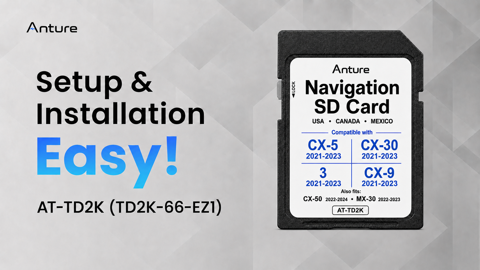 Amazon.com: Anture 2026 GPS Navigation SD Card for 2021-2023 CX-5