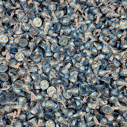 Miniatura 9 de Hersheys Kisses - Chocolate con leche milklicious con relleno de leche cremoso de chocolate, aproximadamente 300 bolsas a granel de dulces de Pascua