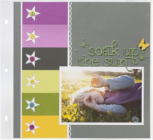 Miniatura 6 de Protectores de páginas de álbum We R Memory Keepers de 8.5 in x 11 in, con 3 anillas, paquete por 10 unidades