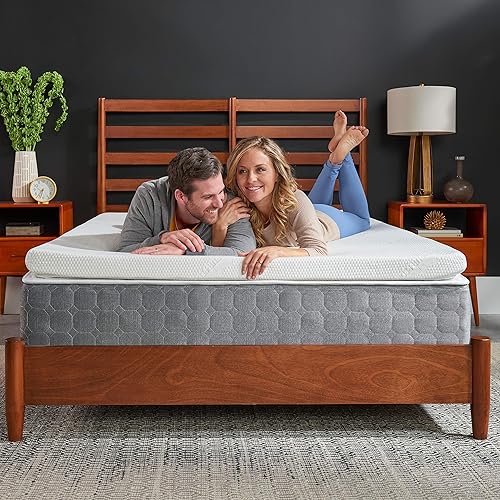 Miniatura 4 de TEMPUR-Adapt (Supreme) - Cubrecolchón de espuma viscoelástica de 3 pulgadas y almohada de cuello Tempur-Pedic TEMPUR-Ergo, perfil medio