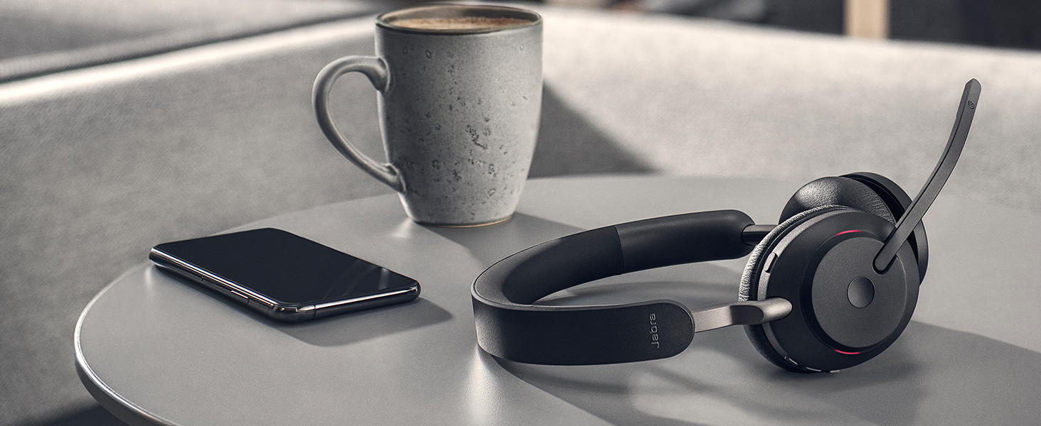 Amazon.com: Jabra Evolve2 65 UC Wireless Headphones with Link380a