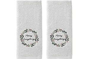 SKL Home Merry Everything Hand Towel Set: Add Cheer to Your Holiday Festivities