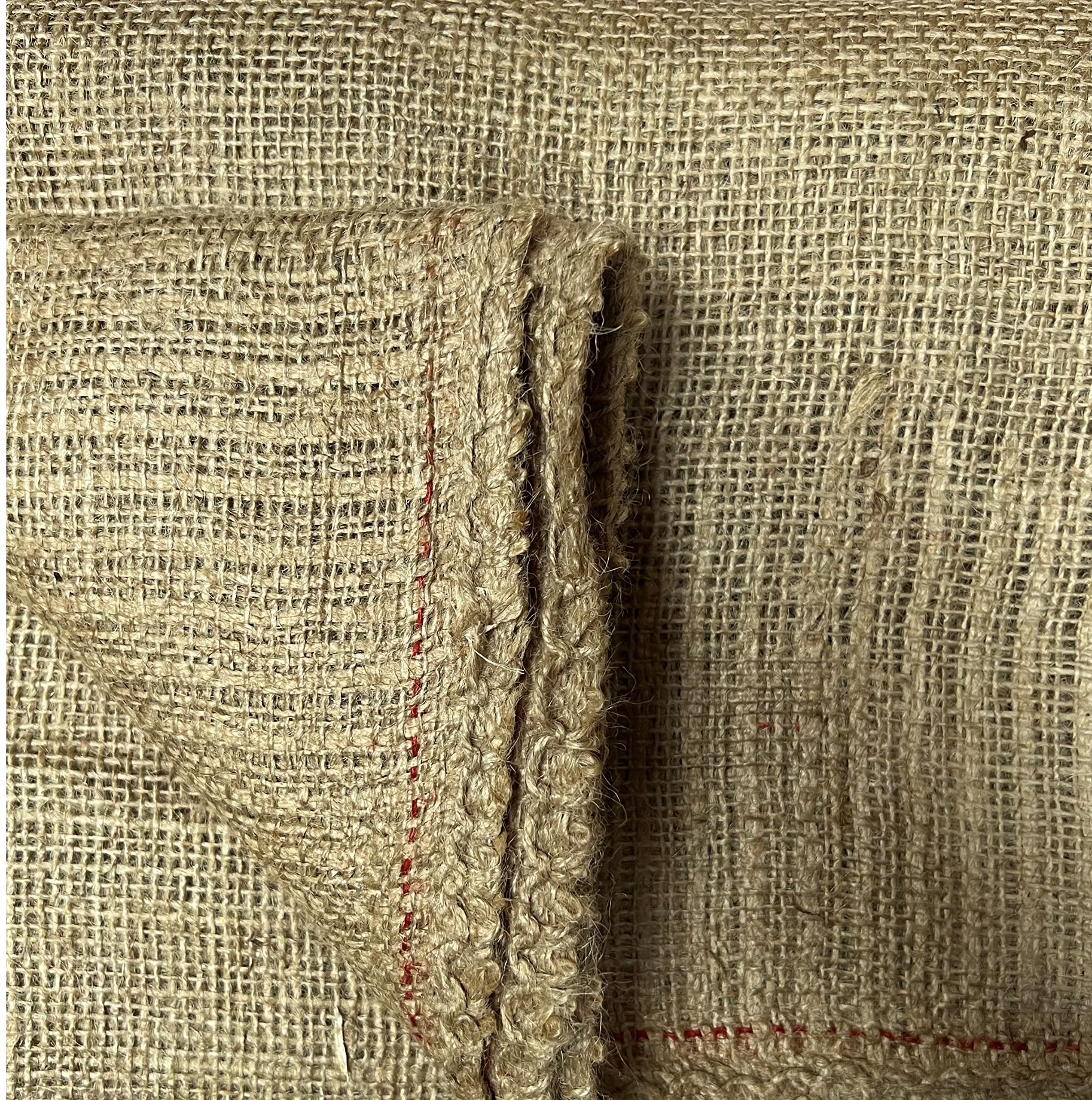 Sacco In Juta Naturale Grande 80x50cm - Made In Italy Per Giardinaggio, Fai Da Te E Decorazioni