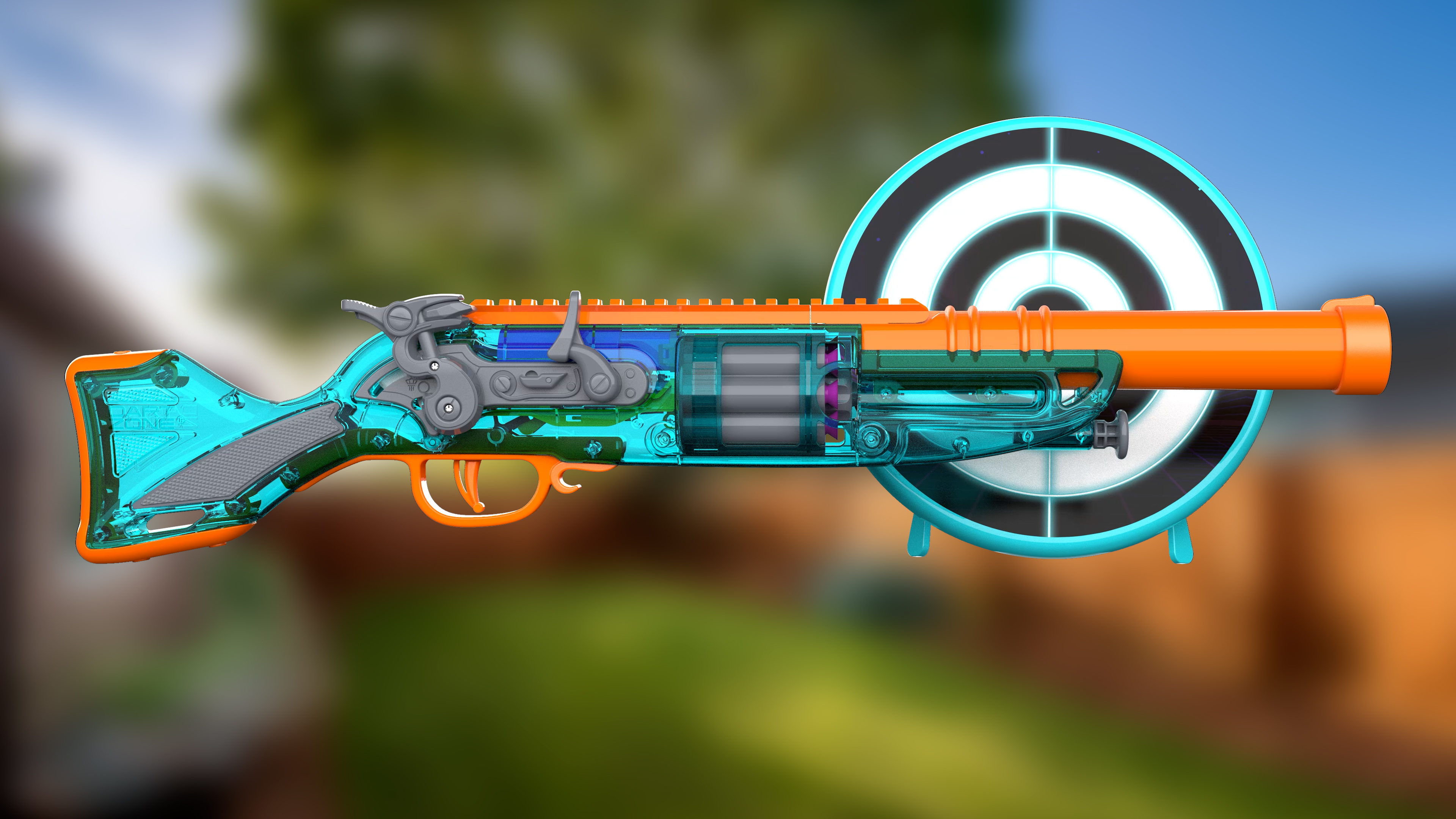Amazon.com: Dart Zone Retro-Shot Renegade Blaster + 18 Suction