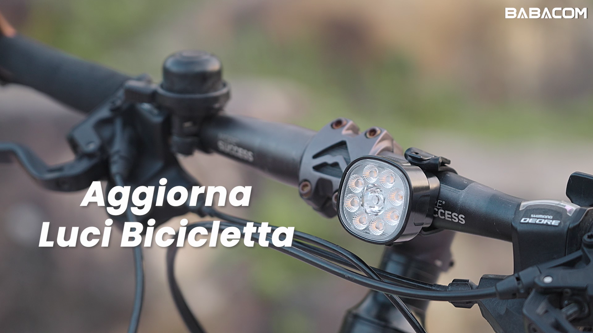 Luci per bicicletta super luminose, impermeabili IP65, ricaricabili Luci per bicicletta super luminose, impermeabili IP65, ricaricabili