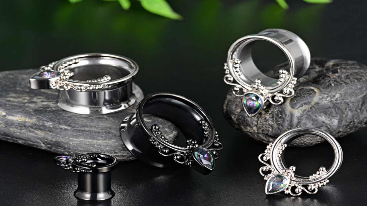 COOEAR Jauges D'oreille En Acier Chirurgical - Cool Maroc