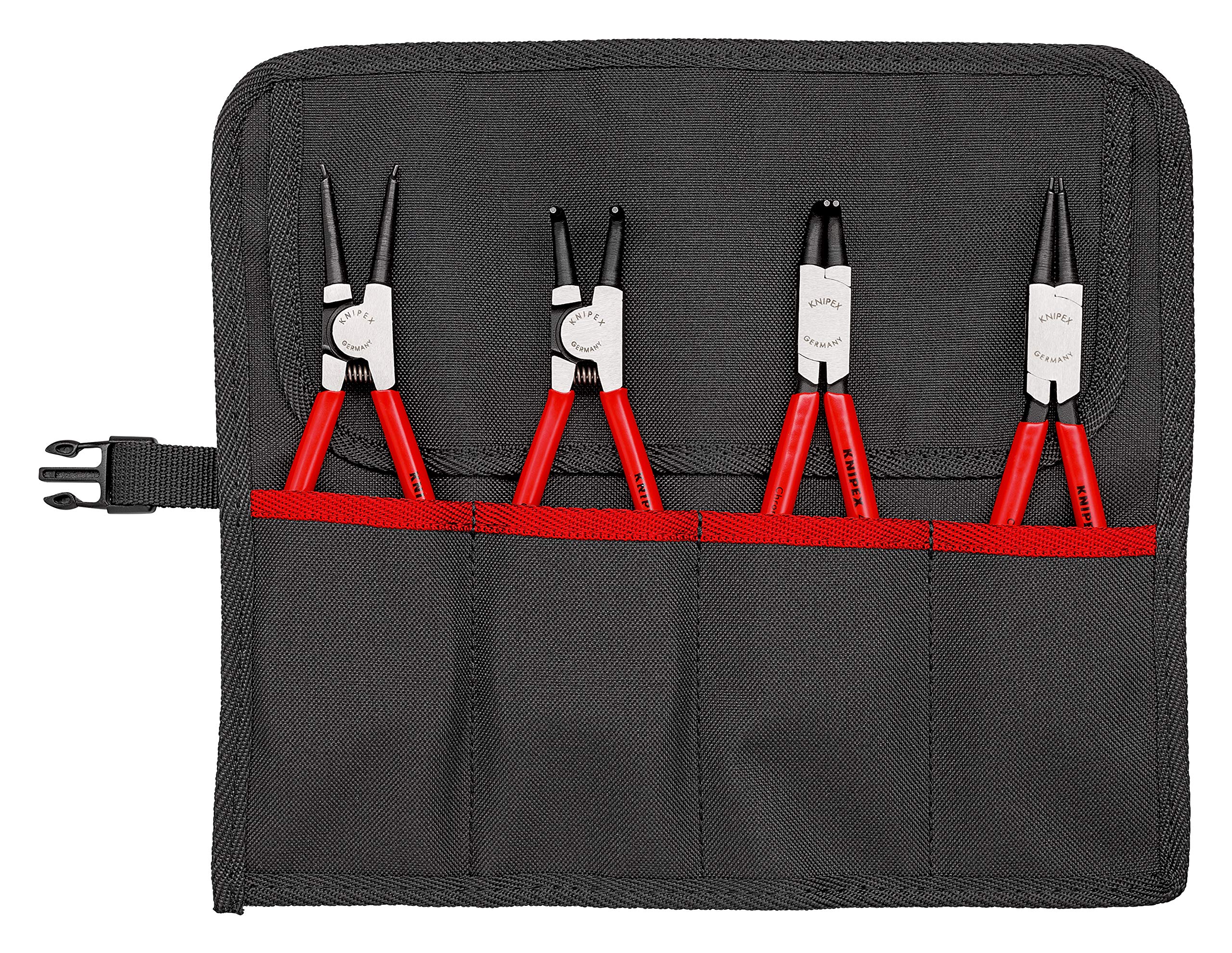 KNIPEX 00 19 56 Sicherungsringzangen-Set 4-teilig